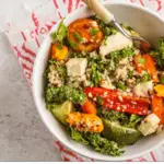 Salade de quinoa aux légumes grillés