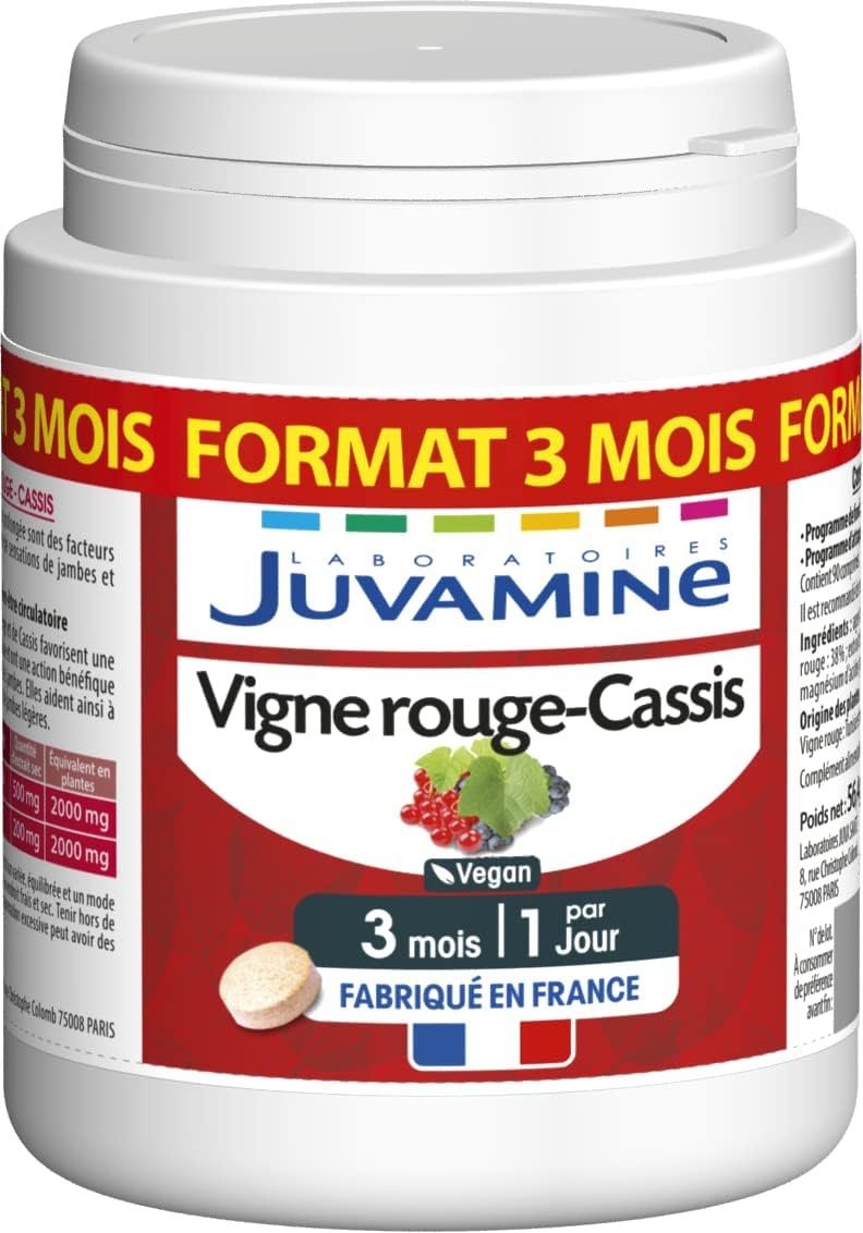 Juvamine vignes rouges
